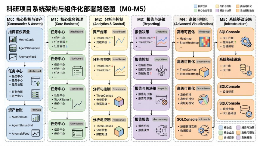 技术路线图 M0-M5